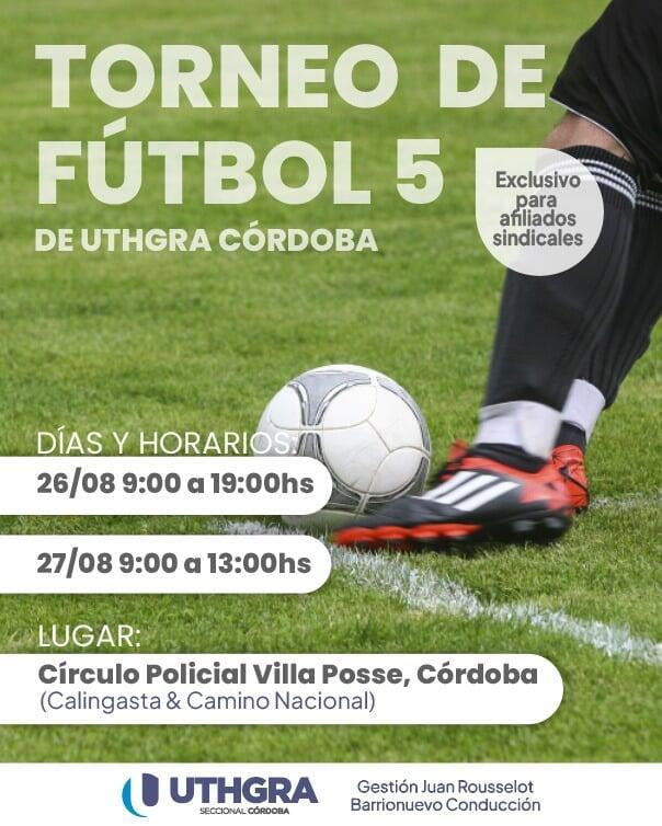 Torneo de Fútbol 5